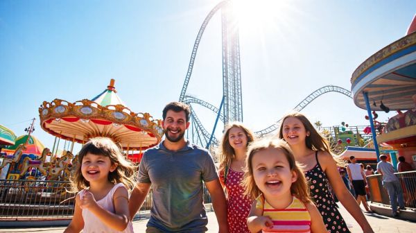 Top parcs d'attractions à Paris et en Île-de-France pour les familles